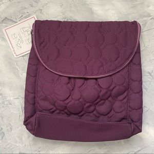 Thirty One Vary You Backpack Purse Quilted Dots